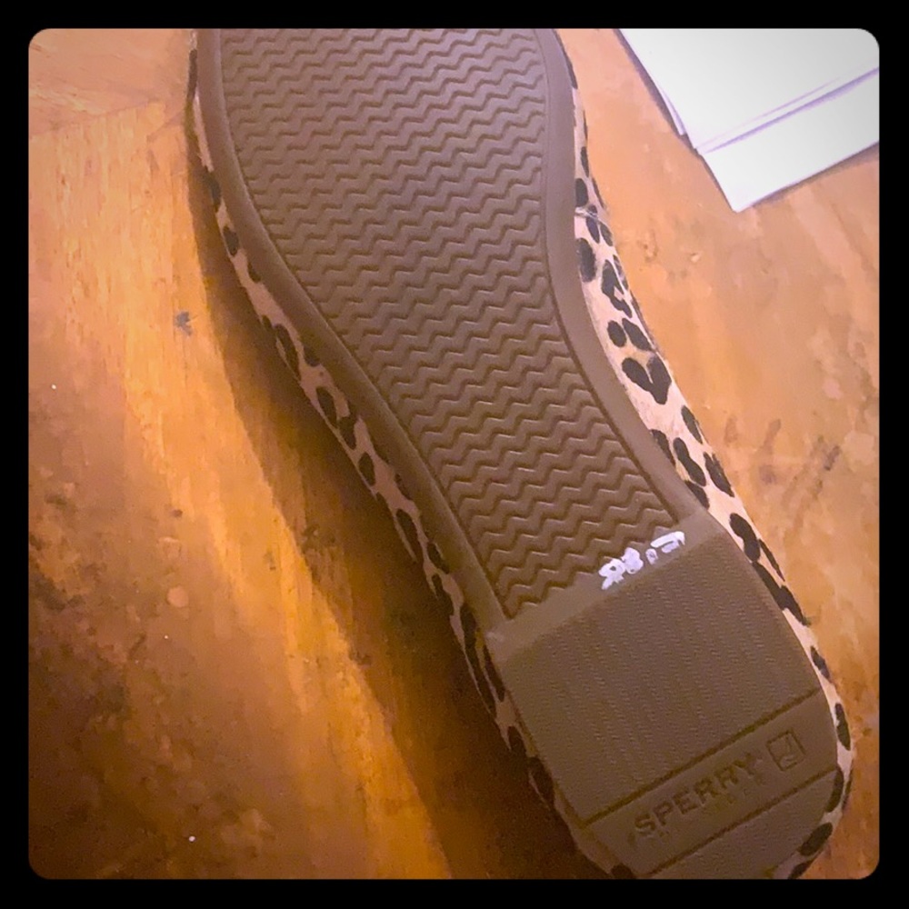 Woman’s animal print flats